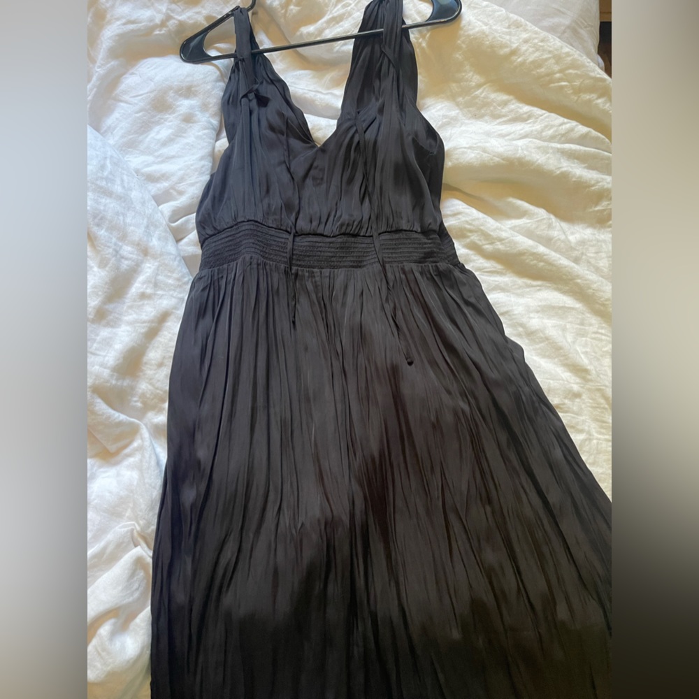 Black Silk Dress from Old Navy XL